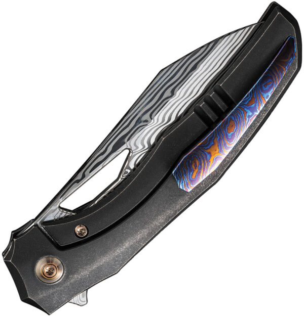 Navaja We Knife Co Ltd Ignio Framelock Damasteel WE22042B-DS1