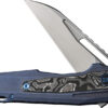 WE23012B3_add_03-1.jpg Navaja We Knife Co Ltd Falcaria Framelock Blue Alum F WE23012B-3