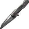 WE23012BDS1-1.jpg Navaja We Knife Co Ltd Falcaria Framelock Damasteel WE23012B-DS1