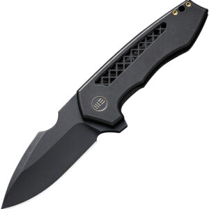WE230191-1.jpg Navaja We Knife Co Ltd Harpen Framelock Black WE23019-1