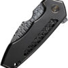 Navaja We Knife Co Ltd Harpen Framelock Damasteel WE23019-DS1