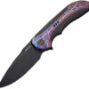 Navaja We Knife Co Ltd Equivik Framelock Flame WE23020-2