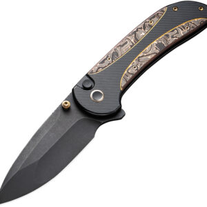 WE230311-1.jpg Navaja We Knife Co Ltd Zizzit Button Lock Copper CF WE23031-1