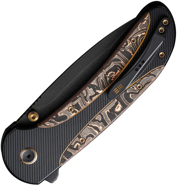 Navaja We Knife Co Ltd Zizzit Button Lock Copper CF WE23031-1