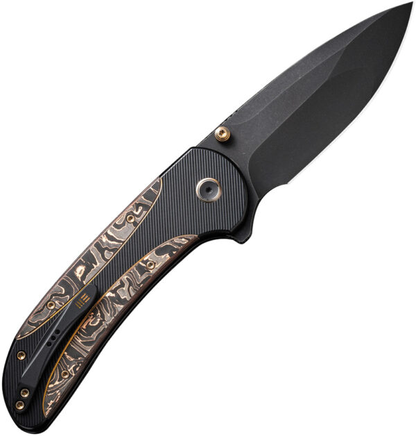 Navaja We Knife Co Ltd Zizzit Button Lock Copper CF WE23031-1