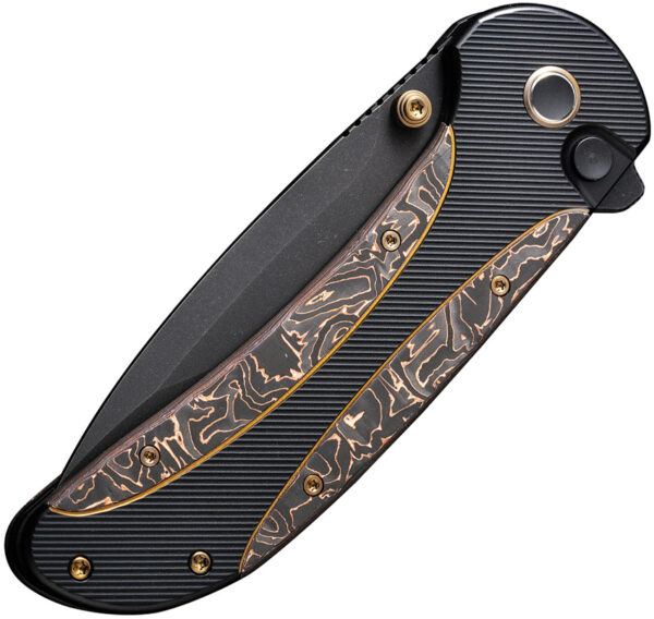 Navaja We Knife Co Ltd Zizzit Button Lock Copper CF WE23031-1