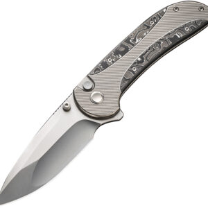 WE230312-1.jpg Navaja We Knife Co Ltd Zizzit Button Lock Alum CF WE23031-2