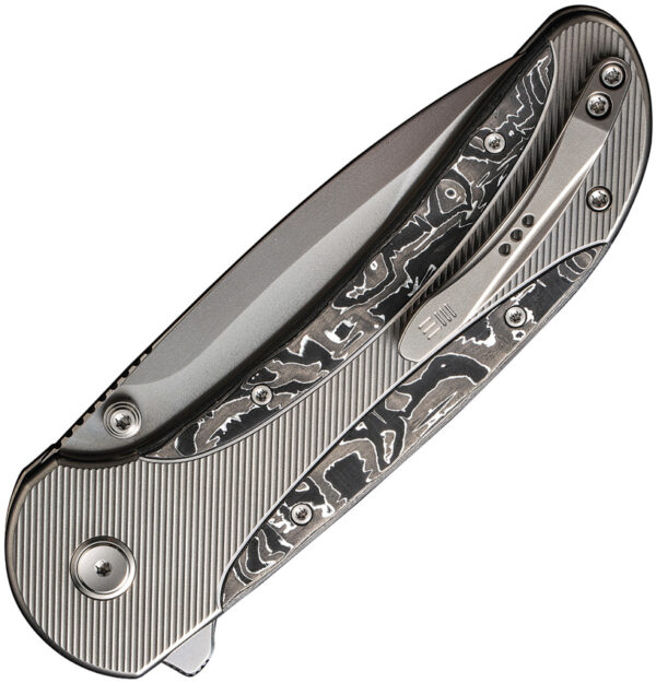 Navaja We Knife Co Ltd Zizzit Button Lock Alum CF WE23031-2