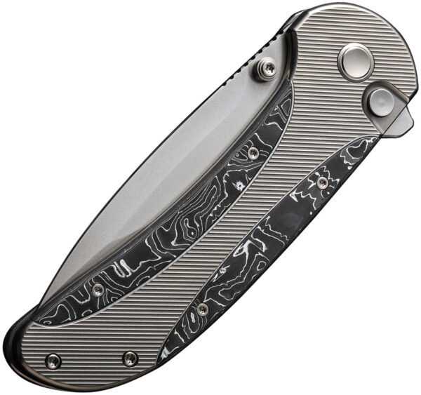 Navaja We Knife Co Ltd Zizzit Button Lock Alum CF WE23031-2