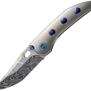 Navaja We Knife Co Ltd Attor Framelock Damasteel WE23037-DS1