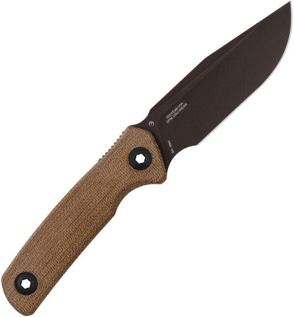 Cuchillo Zero Tolerance 0004 Fixed Blade Micarta 0004