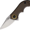 Navaja Zero Tolerance Small Galyean Bronze Titanium 0022TIBRZ